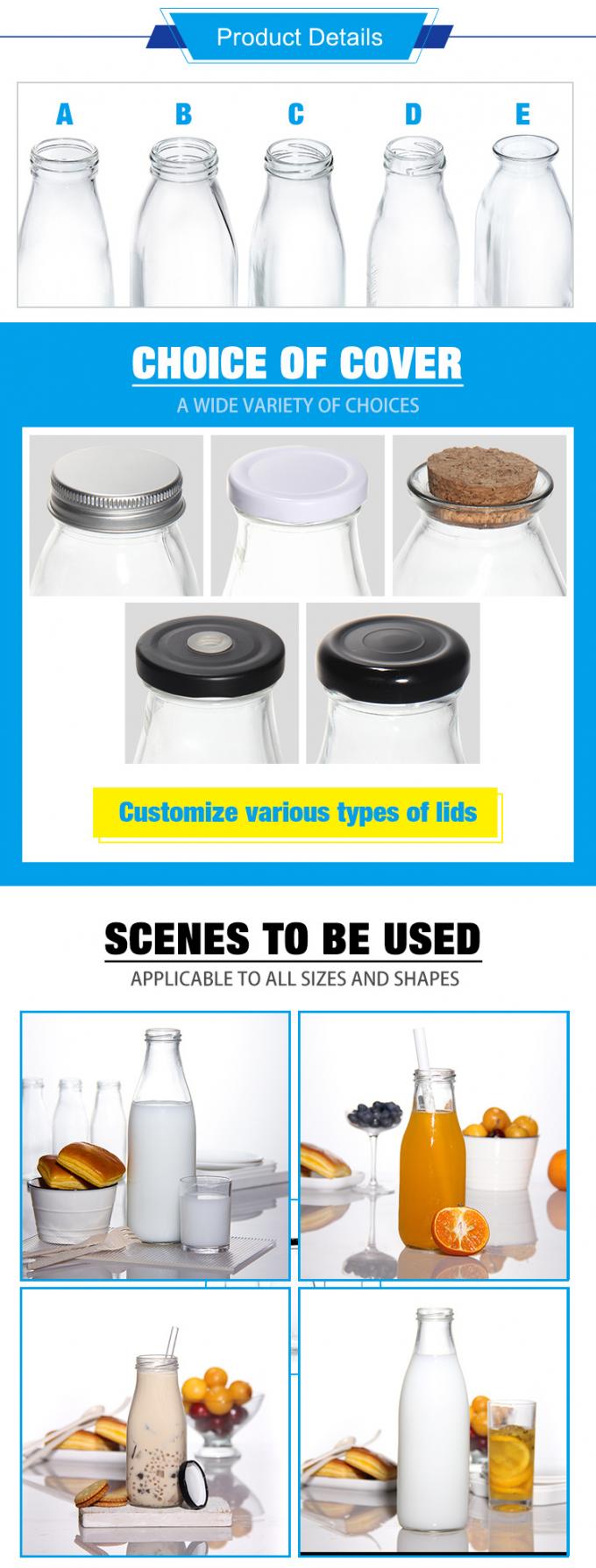 Prezzo di fabbrica 200ml 250ml 350ml 500ml 1000ml Bottiglia di salsa di vetro con coperchio di plastica con coperchio a vite 0