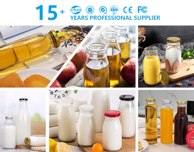 Bottiglia di vetro di succo di frutta vuoto 12 oz 350 ml per bevande 0