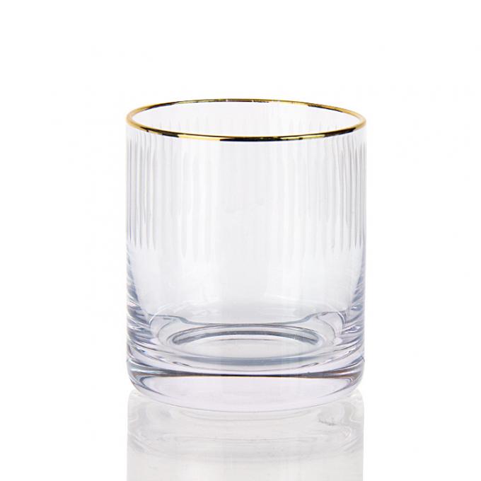 7.5oz Modern Drinking Glasses Engraved Whiskey Tumbler Crystal Cup Per Bere Bourbon 0