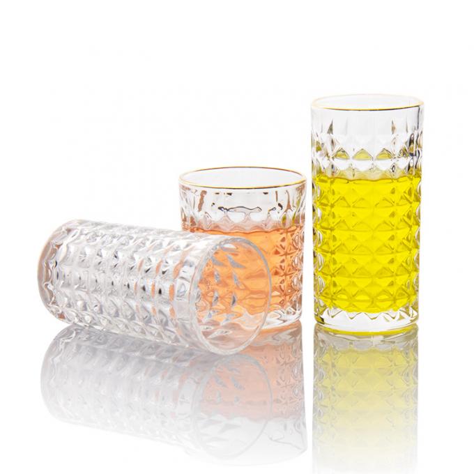 Bicchieri per bevande moderni a doppia parete Scotch Tumbler Cups 11oz 310ml 0