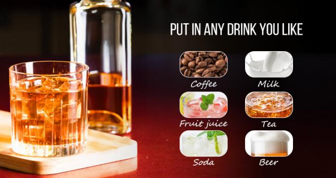 Te' in bicchiere trasparente e personalizzato per bar 200 ml 4