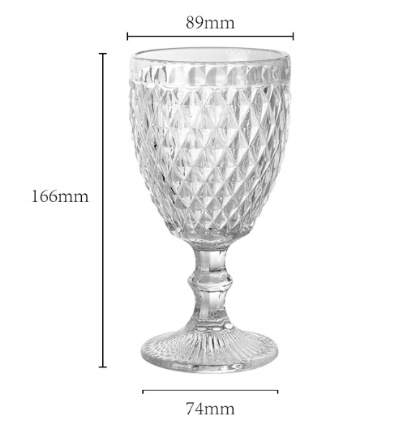 Cocktail d'epoca Tazze di vino rosso Tazze di vino di Natale Tazze di vino 350ml 1
