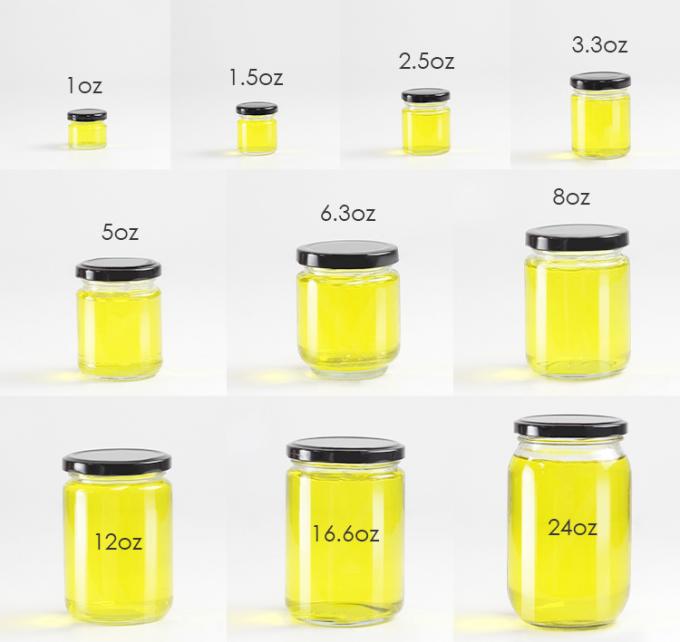 Vaso di conservazione di gelatina di miele da 25 ml a 1000 ml con coperchio ermetico 1