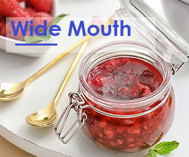 100 ml 200 ml Congelatore sigillato Contenitori di vetro di sicurezza Bastoni di marmellata con tappi 5
