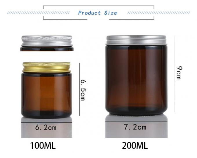 2 oz 9 oz 32 oz Ceramiche rotonde da vaso di ambra in blocco personalizzabili 1
