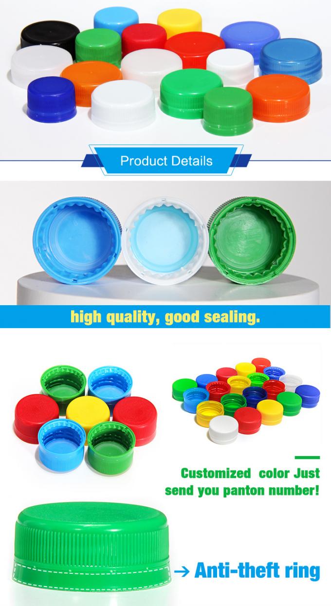 Forma personalizzata 28mm Spumante Bicchiere Profonde Carbonate PP Cappuccio di plastica CSD per bottiglia di bevande 0