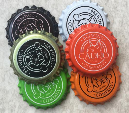 Vendita a caldo 26 mm Innovazione facile apertura anello tirare Ringtab birra bevande bottiglia corona tappo 5