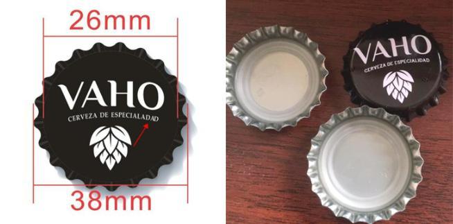 Produttore campioni gratuiti 26mm Crown Ring Caps Ring Pull Bottle Cap 7