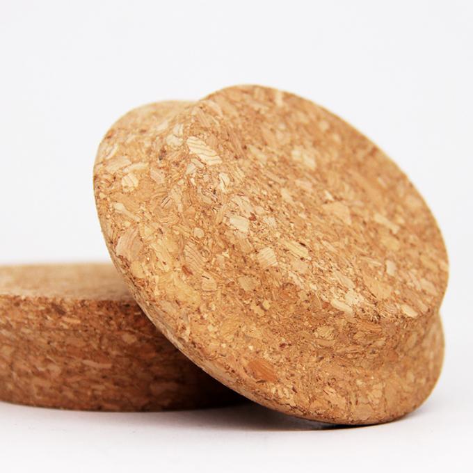 Tappo a sfera di sughero di legno per decanter di vino 4