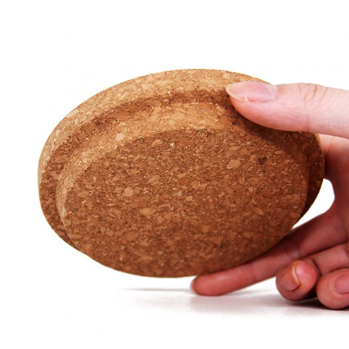Tappo a sfera di sughero di legno per decanter di vino 3