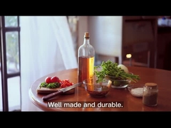 Olio d'oliva personalizzato Bottiglia di vetro di Marasca 250 ml 500 ml Per cucina