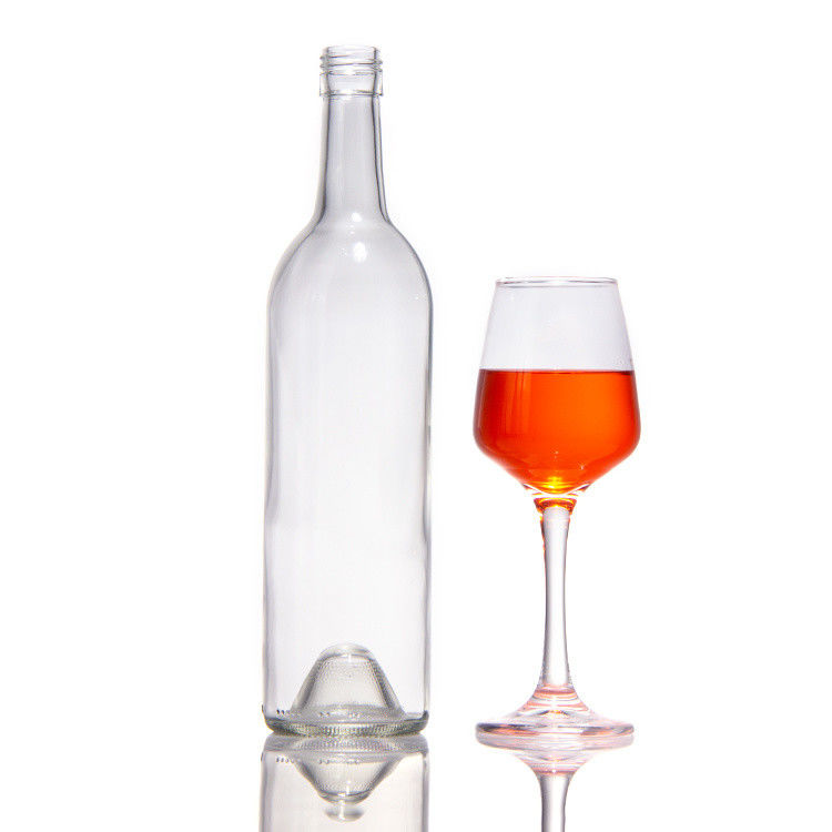 Fabbrica vendere bottiglie di vetro verde scuro e bottiglia di vetro di vino rosso con coperchio ermetico