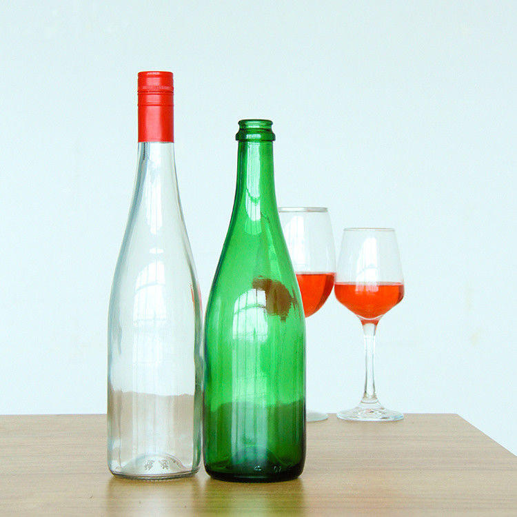Bottiglie di whisky vuoto 500 ml 750 ml bicchiere di vino di vetro ghiacciato