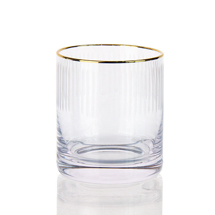 7.5oz Modern Drinking Glasses Engraved Whiskey Tumbler Crystal Cup Per Bere Bourbon