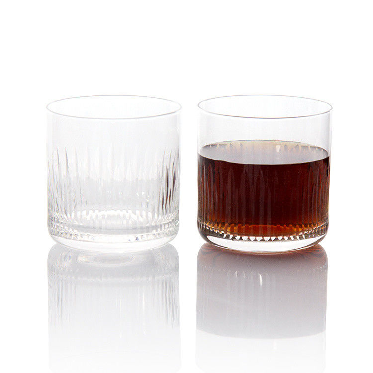 7.5oz Modern Drinking Glasses Engraved Whiskey Tumbler Crystal Cup Per Bere Bourbon