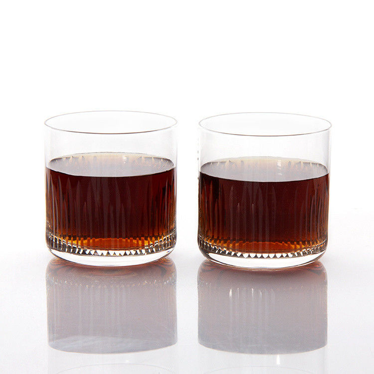 7.5oz Modern Drinking Glasses Engraved Whiskey Tumbler Crystal Cup Per Bere Bourbon