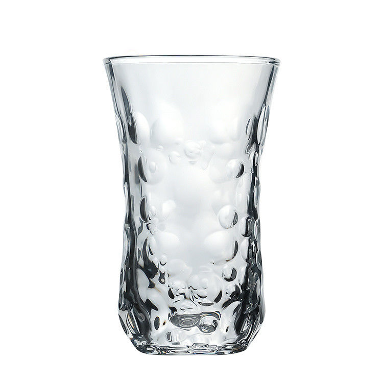 Bicchieri di vino senza stelo incisi senza piombo Tazze di vetro per whisky espresso