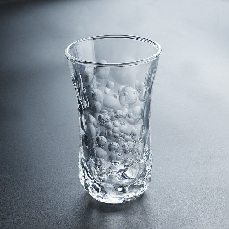 Bicchieri di vino senza stelo incisi senza piombo Tazze di vetro per whisky espresso
