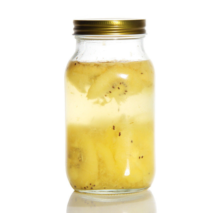 Prodotti di varie dimensioni Cucina in vetro customizzata Food Storage Glass Mason Jar For Spice Cookie Candy