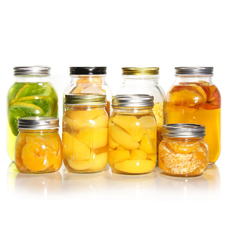 Ristorante Cucina Bar Pint Glass Wide Mouth Glass Mason Canning Jar per la conservazione