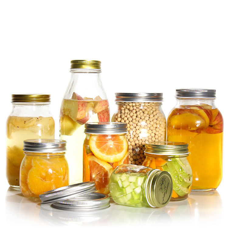 Ristorante Cucina Bar Pint Glass Wide Mouth Glass Mason Canning Jar per la conservazione