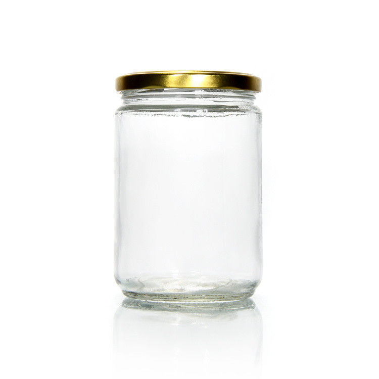 Alta Qualità 45Ml 100Ml 150Ml 350Ml 450Ml Cucina Airtight Food Bottine Di Vetro Con Capo Metallico