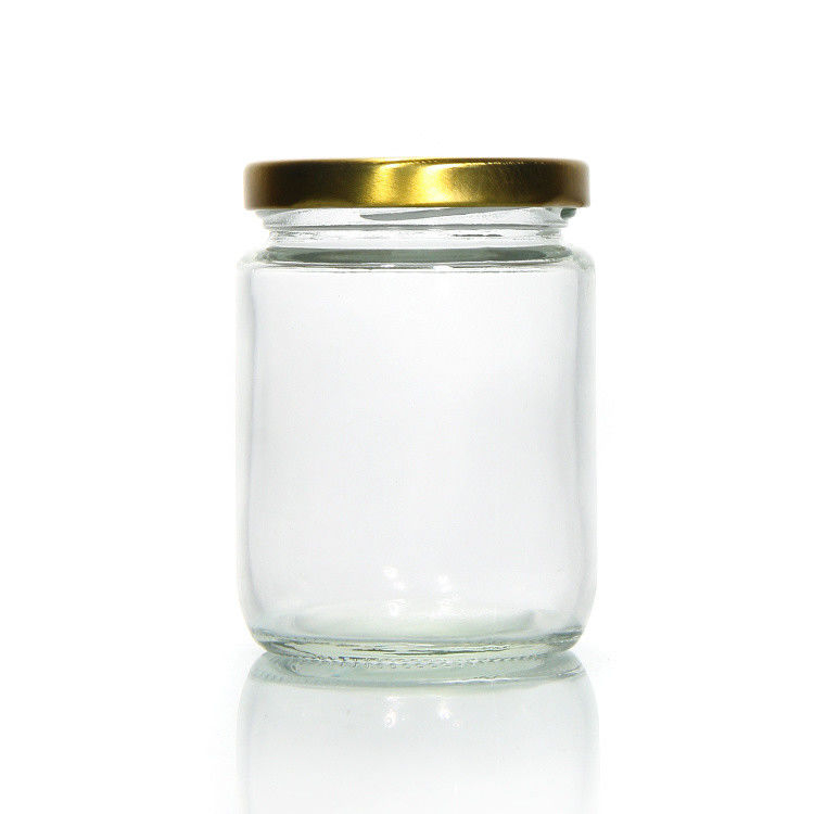 Custom Luxury 100ml 180ml 500ml piccolo vaso di vetro rotondo per il congelamento