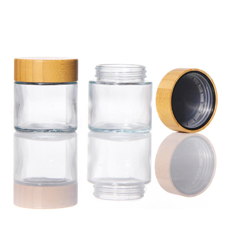 Vaso di custodia per la crema Vaso di crema vuoto 1 oz 2 oz 3 oz 4 oz lato retto