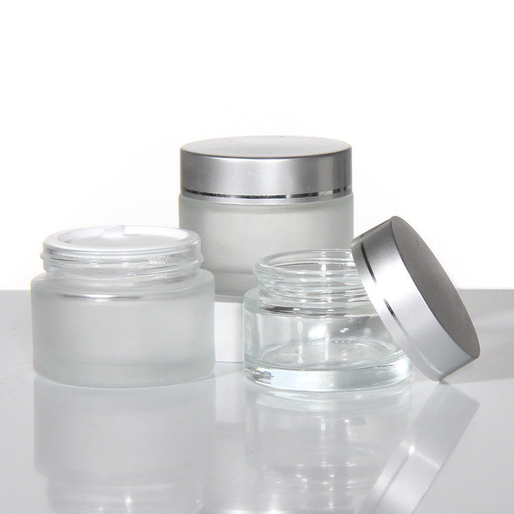 Cosmetici di lusso Cosmetici di lusso Bottiglia di maquillage di vetro Contenitori di imballaggio Set Cream per viso vuoto Boccone Skincare Set e Packetic