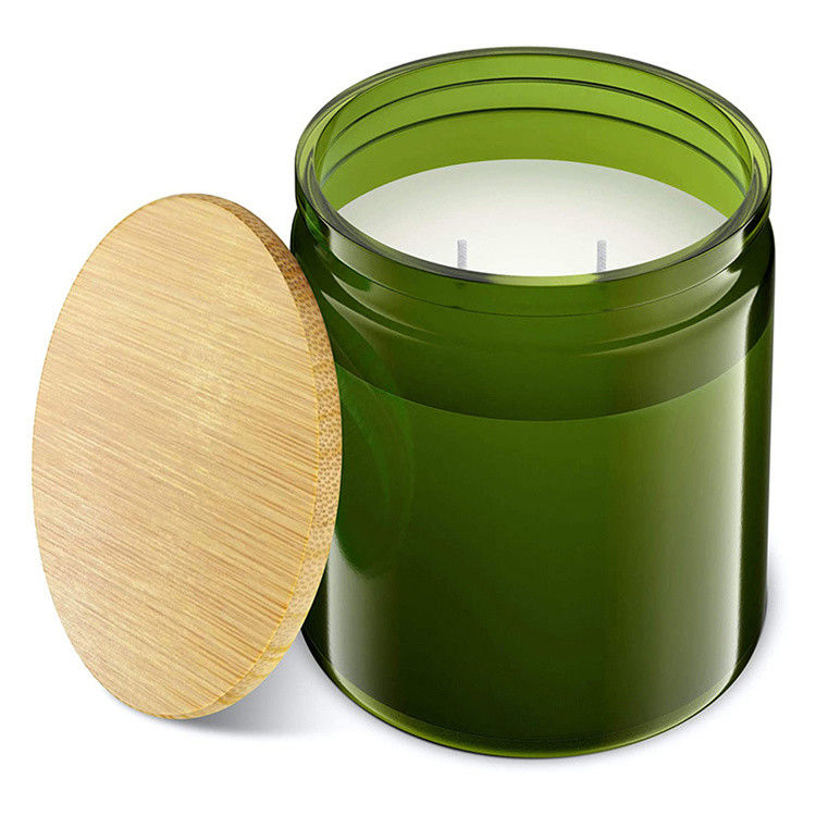 Alte qualità all'ingrosso OEM Odm accettabile 100ml 250ml Amber Glass Candle Jar For Candle