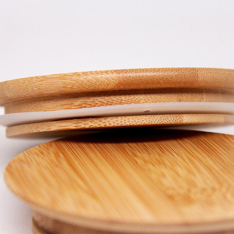 Copertina di tazza da tè e caffè in legno di bambù di dimensioni 70 mm