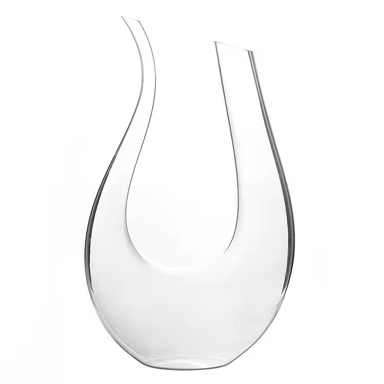 1Decanter per vino rosso in cristallo da 6 litri Decanter per la caraffa di vino a forma di U