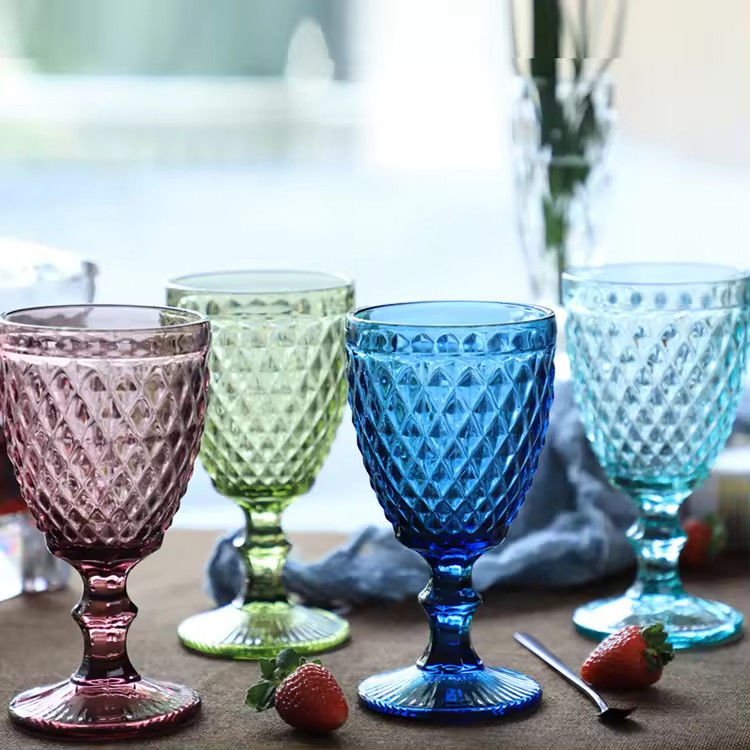 Vintage Ribbed Highball Glass Glassware 8 oz Collins Glass