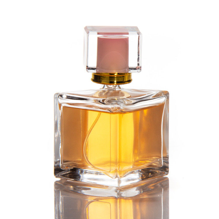 30 ml 50 ml 100 ml Bottiglie di profumo esagonali quadrate Bottine di profumo esagonali quadrate 30 ml 50 ml 100 ml Bottiglie di profumo esagonali quadrati con tappo di cristallo con pompa spruzzatrice su bottiglia di vetro
