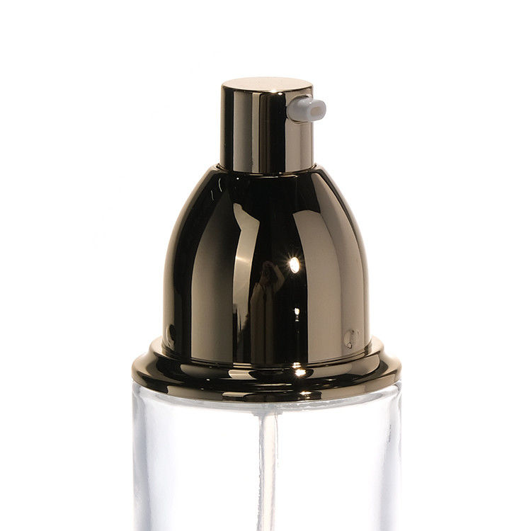Lussureggiante 100ml 120ml 200ml bottiglie di lozione di vetro Cosmetici profumi olio crema lozione trasparente parete spessa