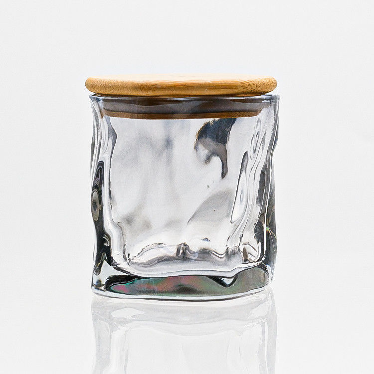 Decorazione di nozze di alta qualità Contenitore di vetro porta candela Borosilicato candela di vetro