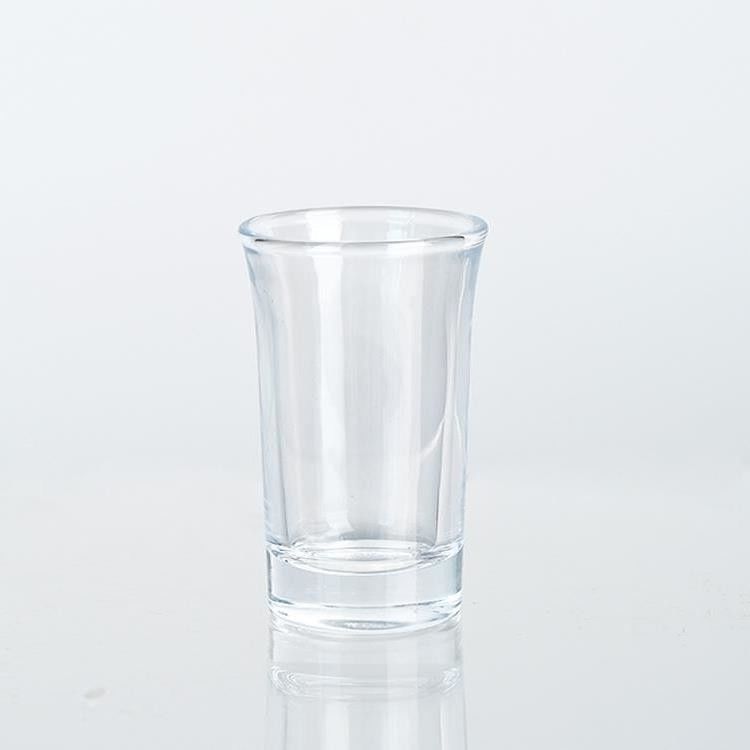 Di alta qualità di lusso trasparente Mini Shot Glass trasparente in bianco Shot Glass 30ml 70ml Shot Glass