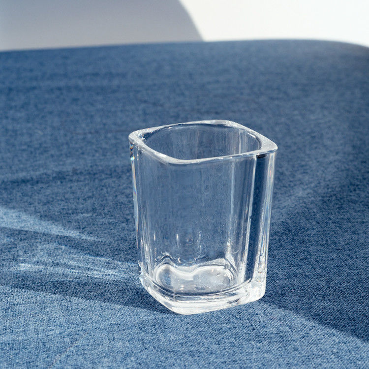 Ingrosso di bicchieri di whisky trasparenti mini-sublimazione bicchieri tequila bicchieri espresso bicchieri