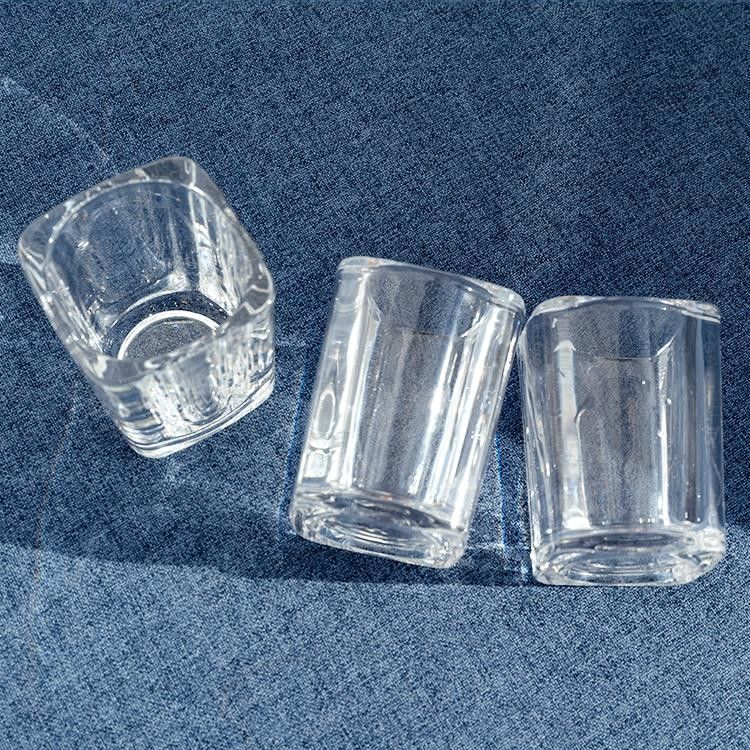 Ingrosso di bicchieri di whisky trasparenti mini-sublimazione bicchieri tequila bicchieri espresso bicchieri