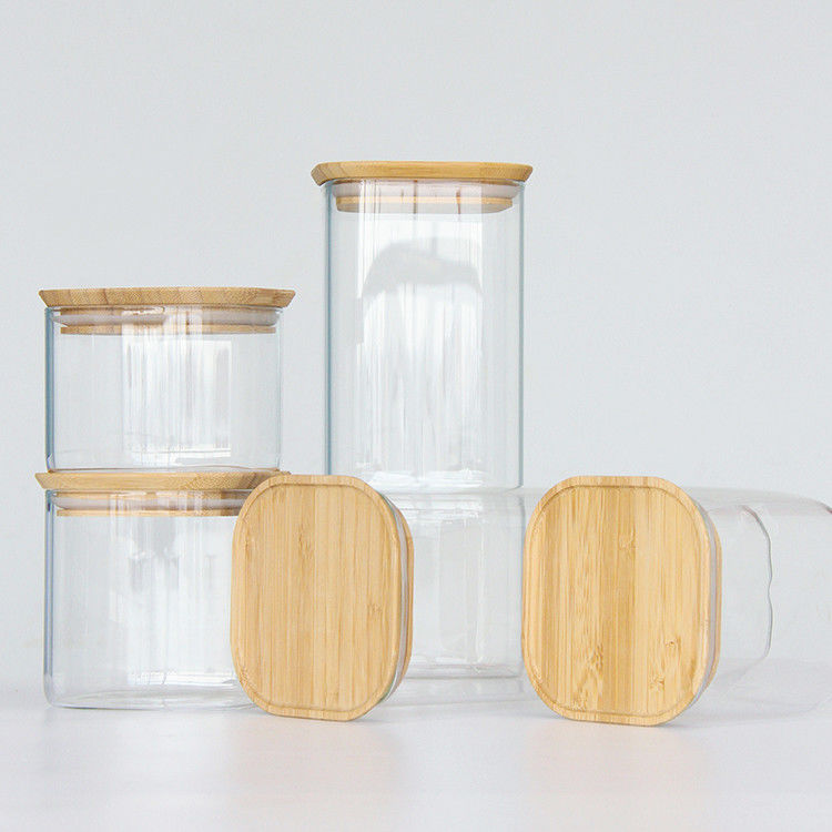 Confezionato Quadrato 370ml 500ml 730Ml Confezionamento miele Vaso Food Jar Jar Per la conservazione