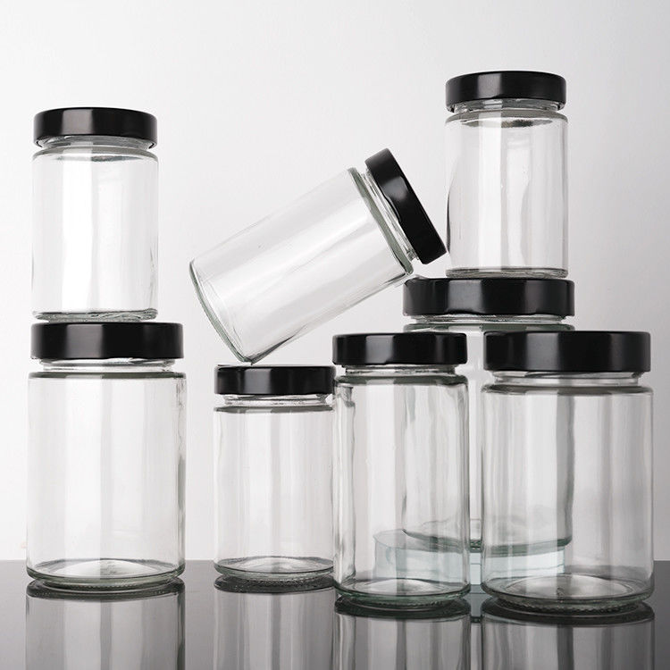 Vaso di vetro sigillato per lo stoccaggio Vaso trasparente per la cucina Vaso di vetro adatto per la decapaggio degli alimenti