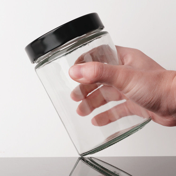 Vaso di vetro sigillato per lo stoccaggio Vaso trasparente per la cucina Vaso di vetro adatto per la decapaggio degli alimenti