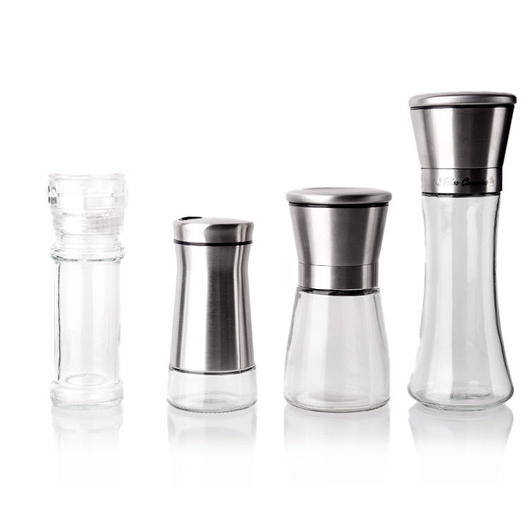 Produttore Contenitore per la conservazione degli alimenti Contenitore per la conservazione della cucina 4 oz Vaso di spezie in vetro con coperchio