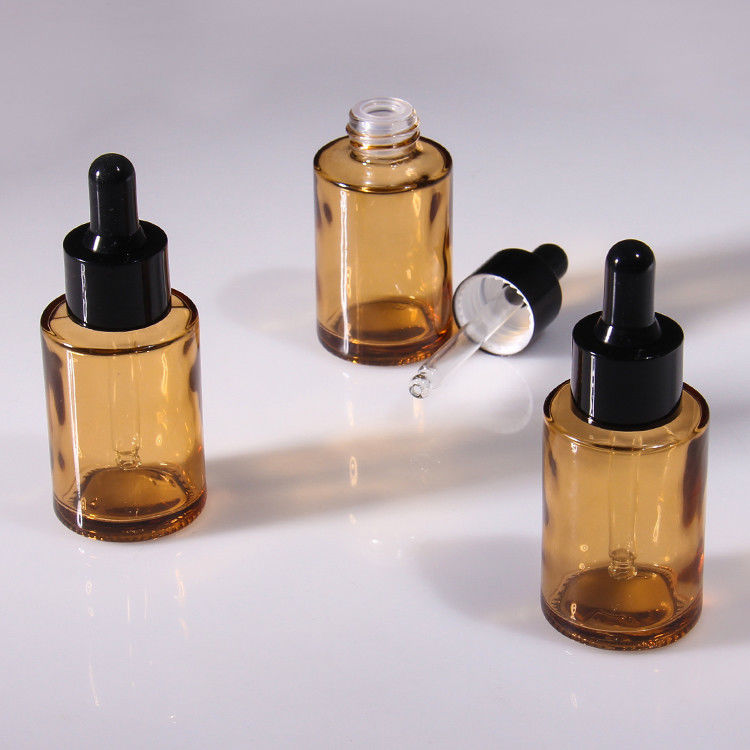 15 ml vuoto 30 ml di vetro ghiacciato bottiglia di siero di olio per il viso imballaggio pompa di vetro cosmetica bottiglia gocciolante di olio di siero