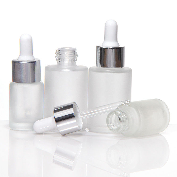 5ml 10ml 15ml 20ml 30ml 50ml 100ml Bottiglia di olio essenziale in vetro cosmetico chiaro
