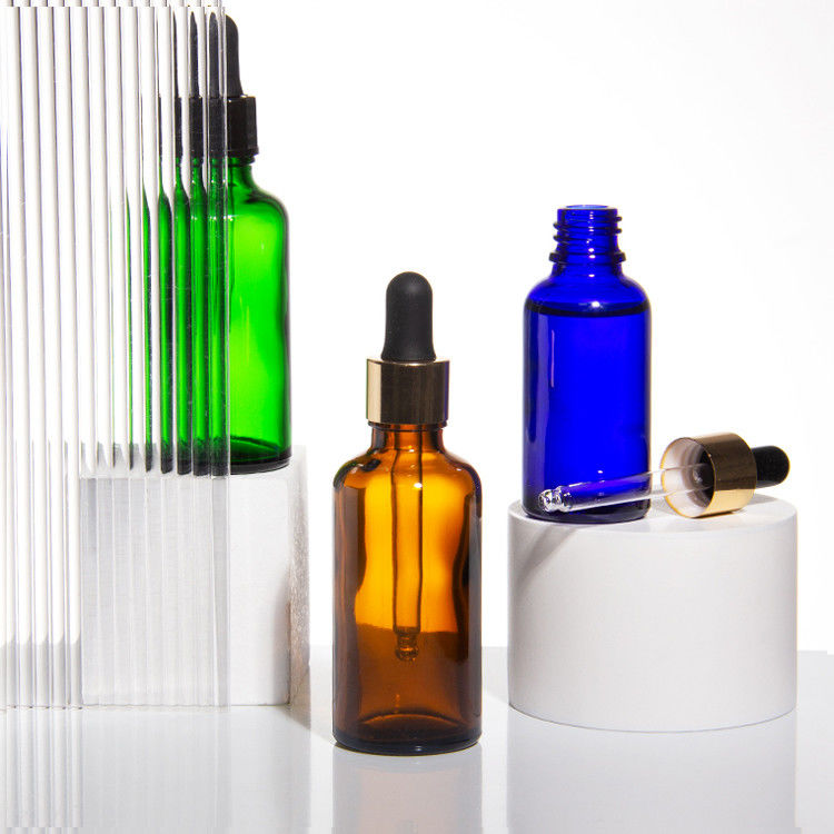 10 ml di olio essenziale di ambra opaco ghiacciato bottiglia di vetro e bottiglia di olio essenziale di vetro con gocciolante