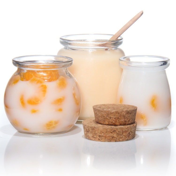 5 oz 8 oz 200 ml Piccole artigianato Diy bottiglia biscotto Vaso da forno con tappo di metallo