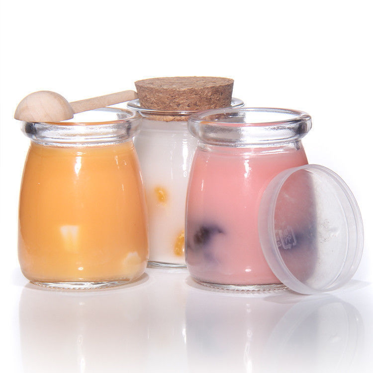 5 oz 8 oz 200 ml Piccole artigianato Diy bottiglia biscotto Vaso da forno con tappo di metallo