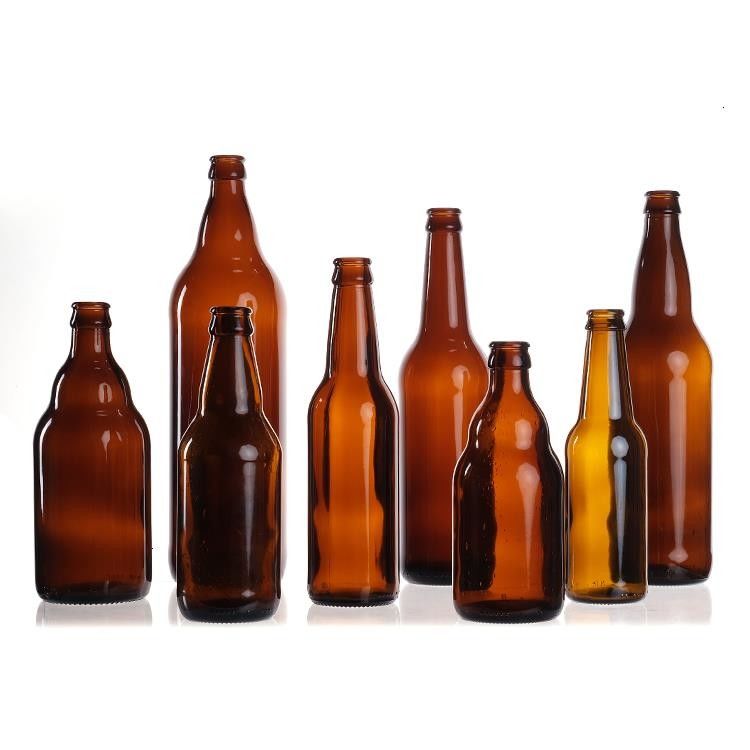 Ingrosso 330ml vuoti 33cl 12oz di soda o succo bottiglie di vetro di birra chiara con coperchio