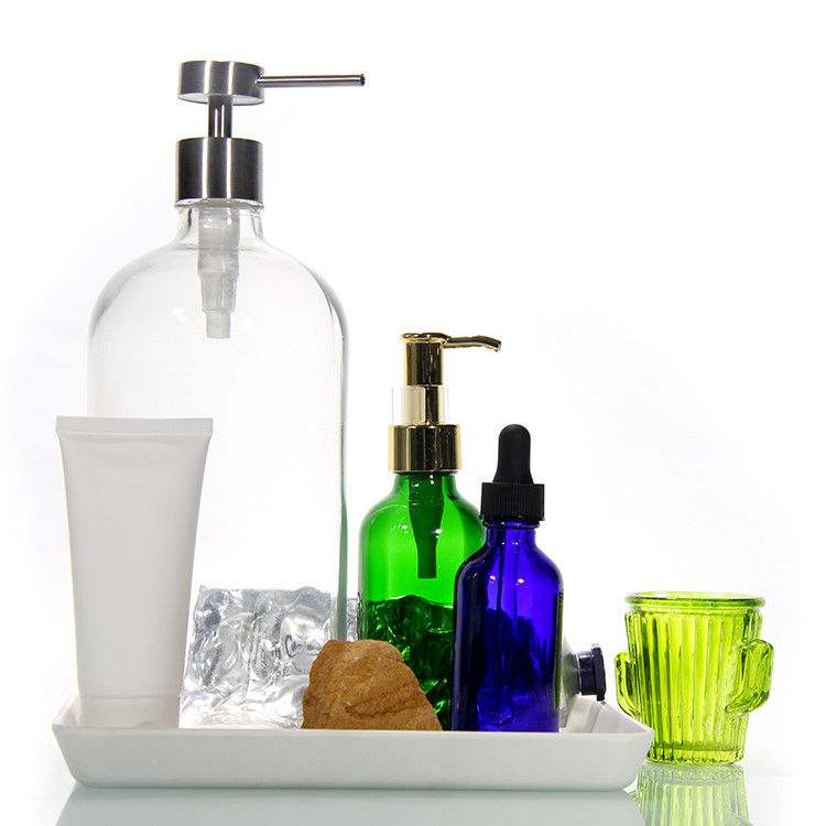 30 ml 120 ml Pompa di vetro Lozione Spray Crema Roller Dropper Serum Bottiglia Contenitore Per Imballaggi Cosmetici